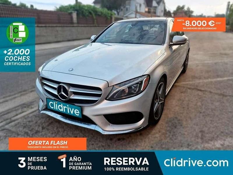 Gris Usado 2015 Mercedes C300 Classic Berlina | 19.490 € - Imagen 1/3