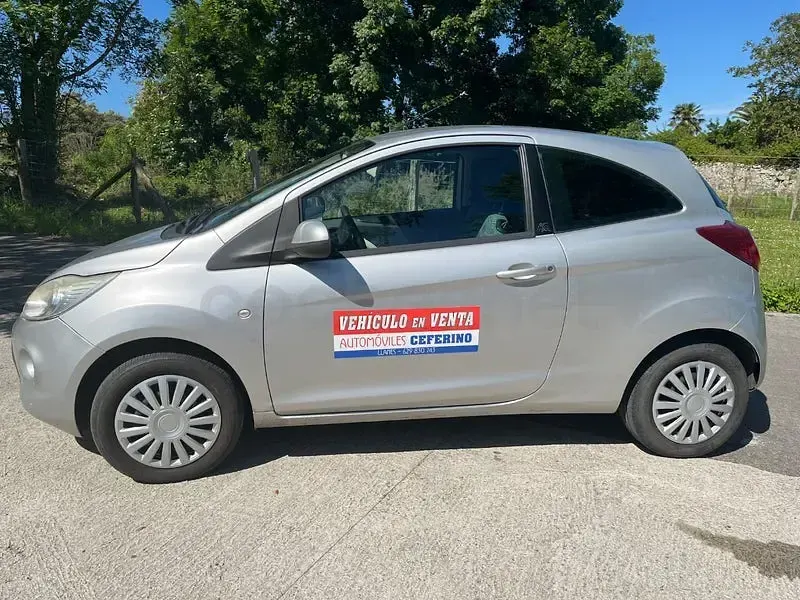 Usado Ford Ka Trend 75 CV (55 kW) 2010 Gris / plata Utilitario