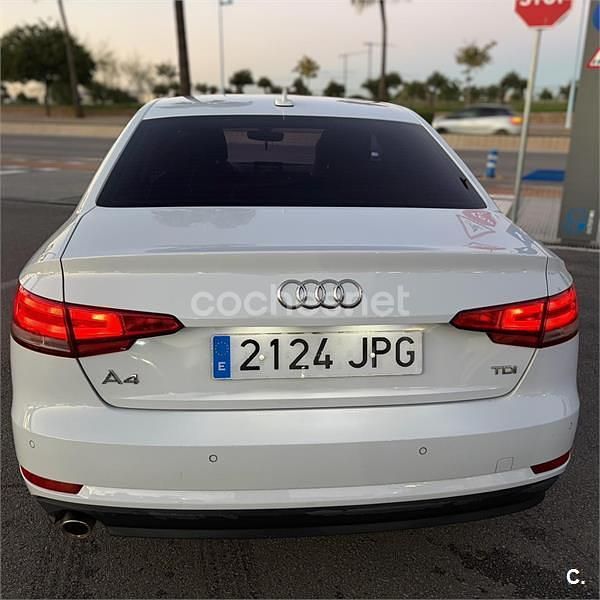 Usado Audi A4 Advanced 150 CV (110 kW) 2016 Blanco Berlina