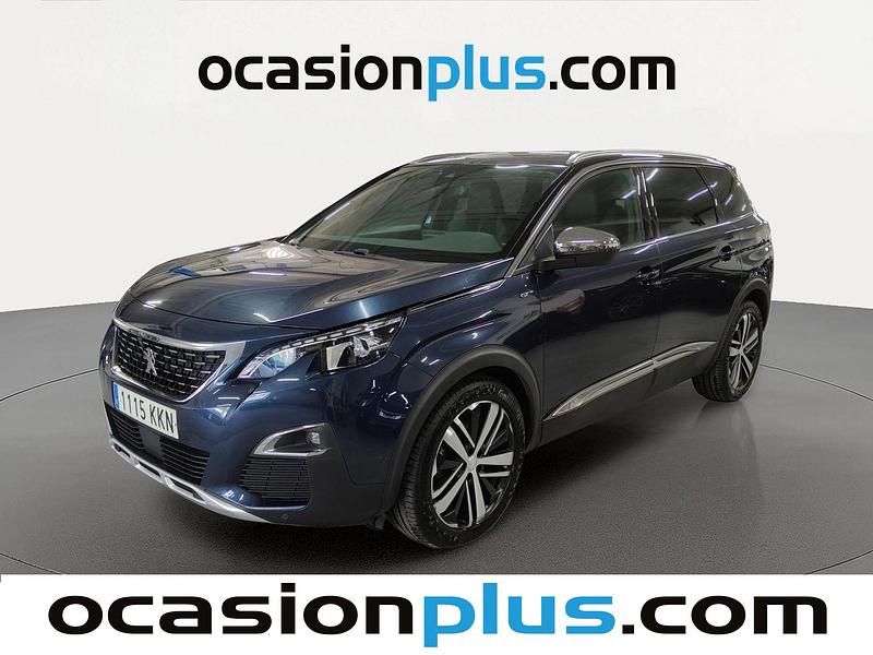 Usado Peugeot 5008 GT 181 CV (133 kW) 2018 Azul SUV