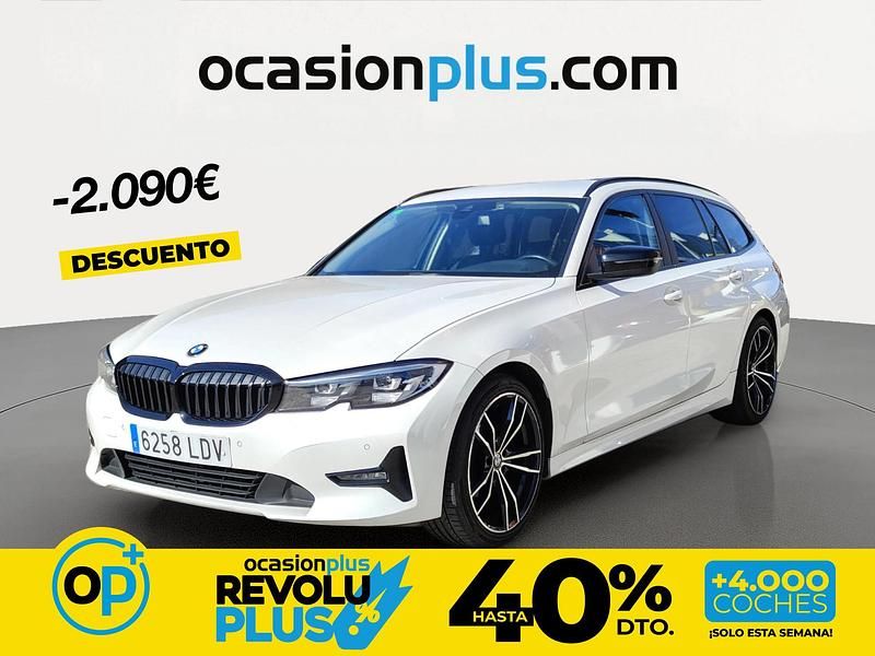 Usado BMW 318 150 CV (110 kW) 2020 Blanco Familiar