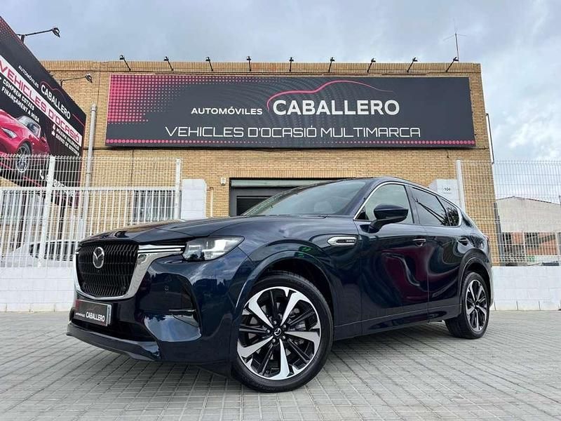 Azul Usado 2023 Mazda CX-60 Takumi-Line SUV | 44.990 € (Un poco caro) - Imagen 1/4