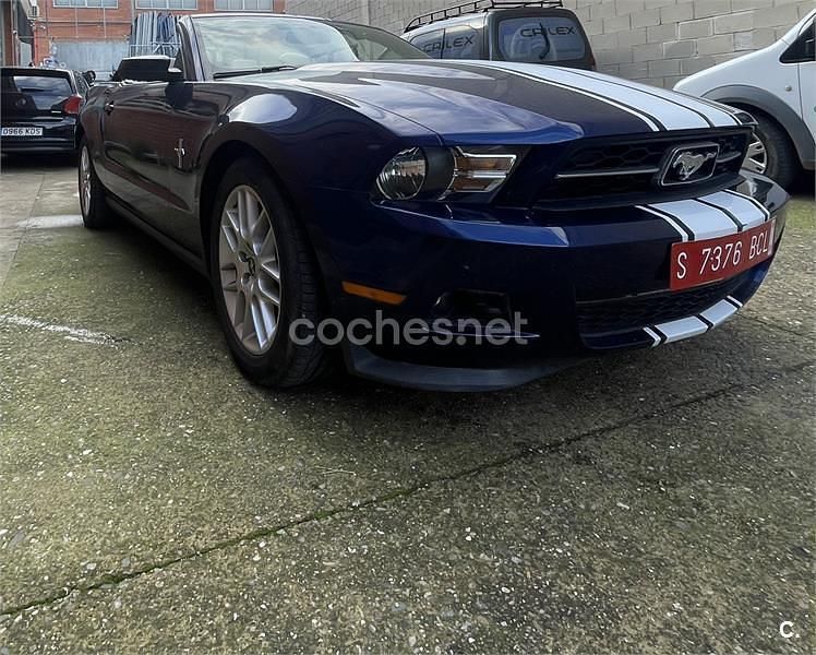 Usado Ford Mustang GT 418 CV (307 kW) 2015 Azul Descapotable