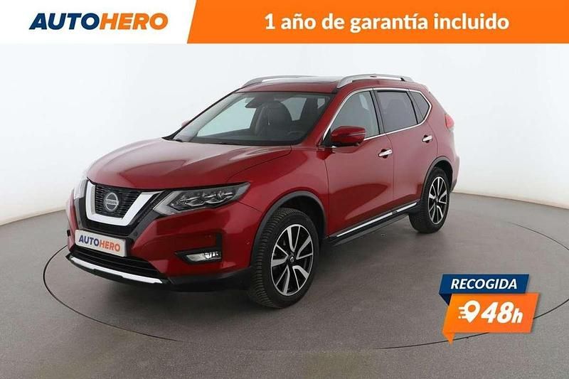 Rojo Usado 2019 Nissan X-Trail N-Connecta SUV | 20.475 € (Precio justo) - Imagen 1/3