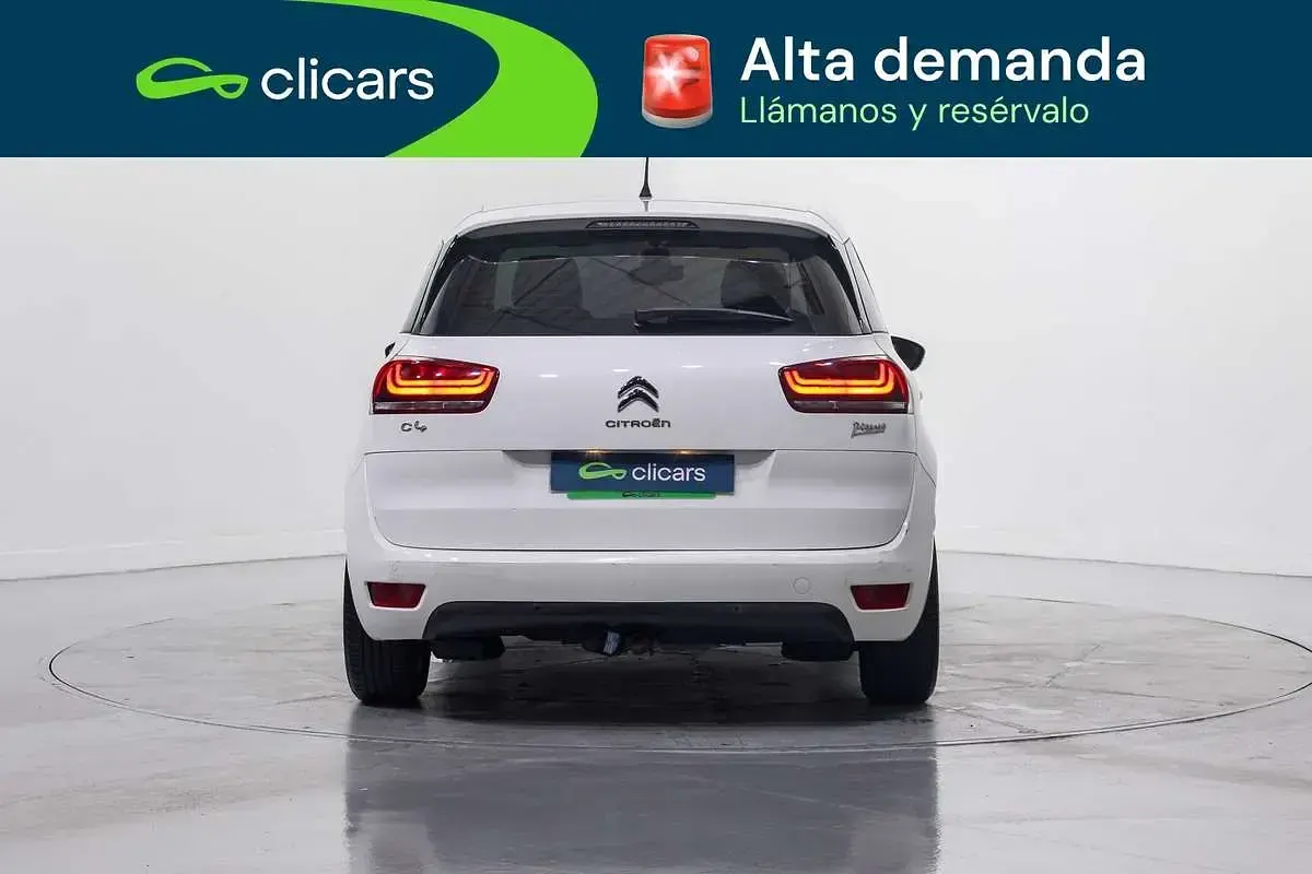 Usado Citroën C4 Picasso Live 131 CV (96 kW) 2017 Blanco Monovolumen