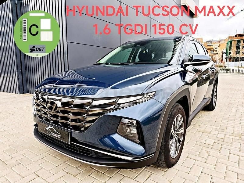 Usado Hyundai Tucson 150 CV (110 kW) 2022 Gris / plata SUV
