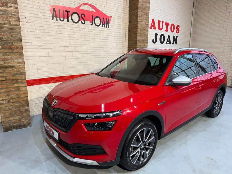 Rojo Usado 2022 Skoda Kamiq SUV | 18.450 € (Precio justo) - Imagen 1/4