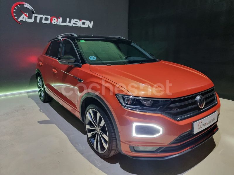 Usado VW T-Roc Sportline 150 CV (110 kW) 2020 Naranja SUV