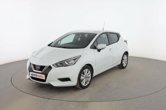 Blanco Usado 2020 Nissan Micra Visia Utilitario | 12.399 € (Precio justo) - Imagen 1/4