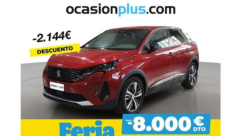 Rojo Usado 2023 Peugeot 3008 Allure Monovolumen | 21.082 € (Precio justo) - Imagen 1/4