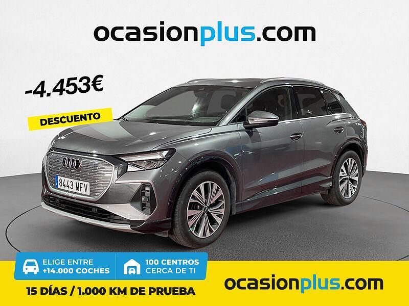 Gris Usado 2023 Audi Q4 e-tron Advanced Plus SUV | 36.800 € (Precio justo) - Imagen 1/4