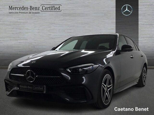 Gris grafito Usado 2024 Mercedes C300e AMG line | 51.950 € (Precio justo) - Imagen 1/4
