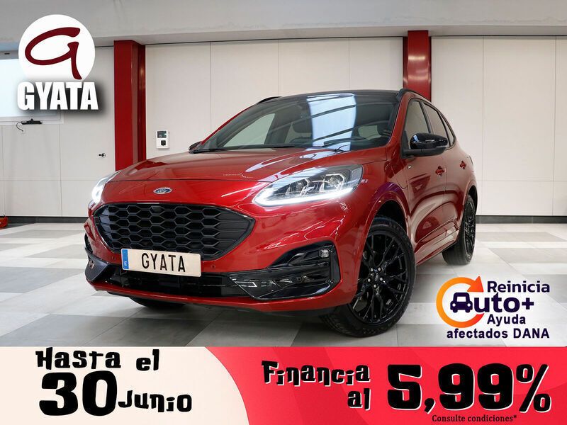 Rojo Usado 2023 Ford Kuga ST-Line X SUV | 29.990 € (Precio justo) - Imagen 1/4