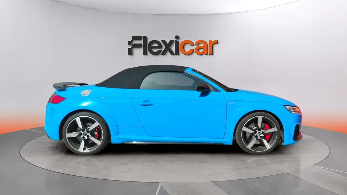 Usado Audi TT S-Line 245 CV (180 kW) 2021 Azul Descapotable