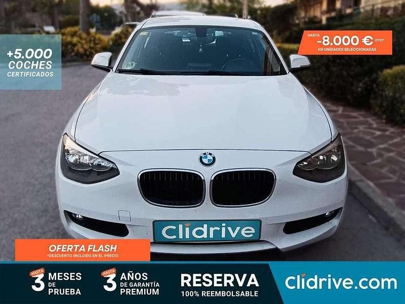 Begagnad BMW 118 143 HK (105 kW) 2013 Vit Halvkombi