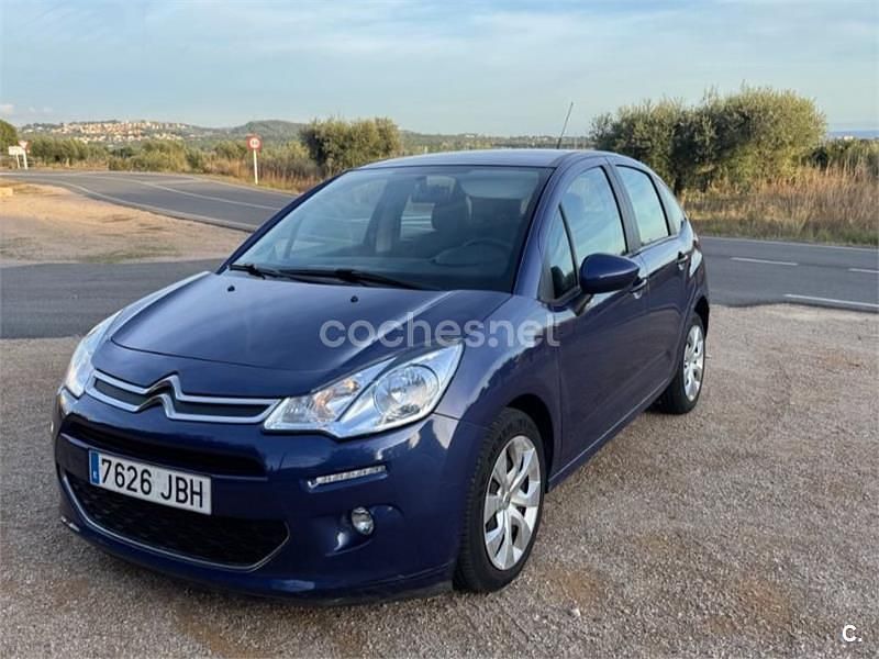 Azul Usado 2014 Citroën C3 PureTech Berlina | 5200 € (Buen precio) - Imagen 1/4