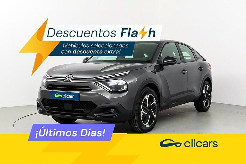 Gris Usado 2023 Citroën C4 PureTech Berlina | 15.190 € (Precio justo) - Imagen 1/4