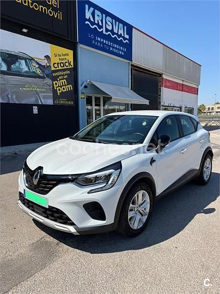 Usado Renault Captur Intens 90 CV (66 kW) 2021 Blanco SUV