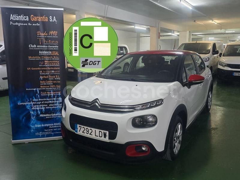 Blanco Usado 2020 Citroën C3 Feel Utilitario | 6490 € (Super precio) - Imagen 1/4