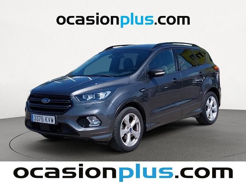 Gris Usado 2019 Ford Kuga ST-Line SUV | 14.864 € (Buen precio) - Imagen 1/4