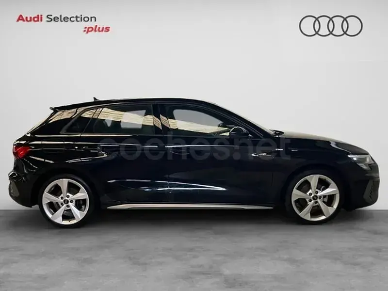 Usado Audi A3 S-Line 150 CV (110 kW) 2024 Negro Berlina