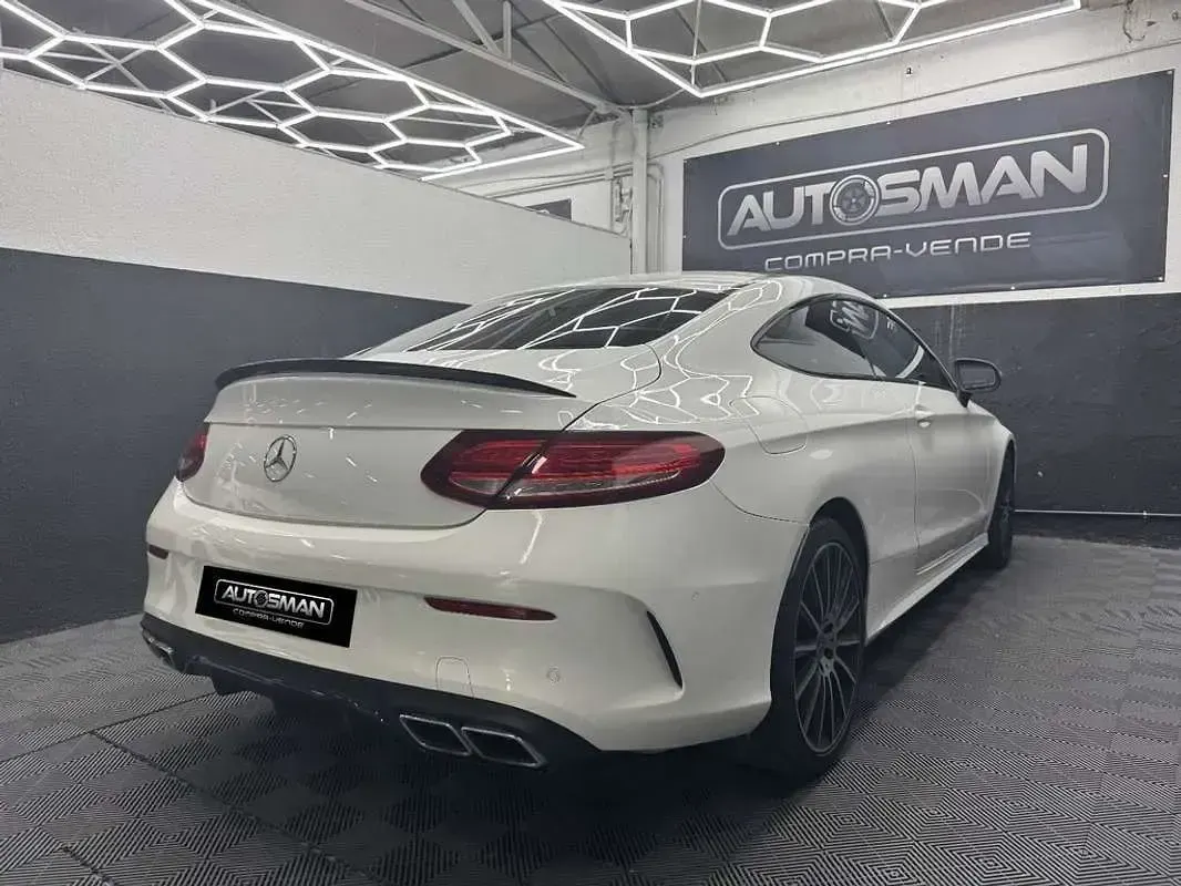 Usado Mercedes C180 155 CV (114 kW) 2016 Blanco Coupe