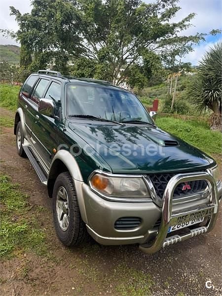 Usado Mitsubishi Montero Sport 99 CV (72 kW) 2001 Verde SUV