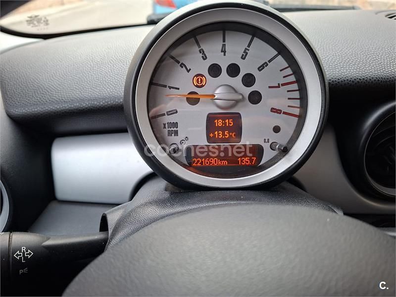 Usado Mini ONE 75 CV (55 kW) 2010 Blanco Utilitario