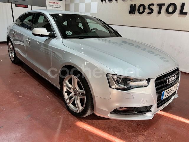 Gris / plata Usado 2014 Audi A5 Sportback Berlina | 13.995 € (Precio justo) - Imagen 1/4