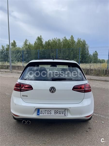 Usado VW Golf VII GTD 184 CV (135 kW) 2013 Blanco Berlina