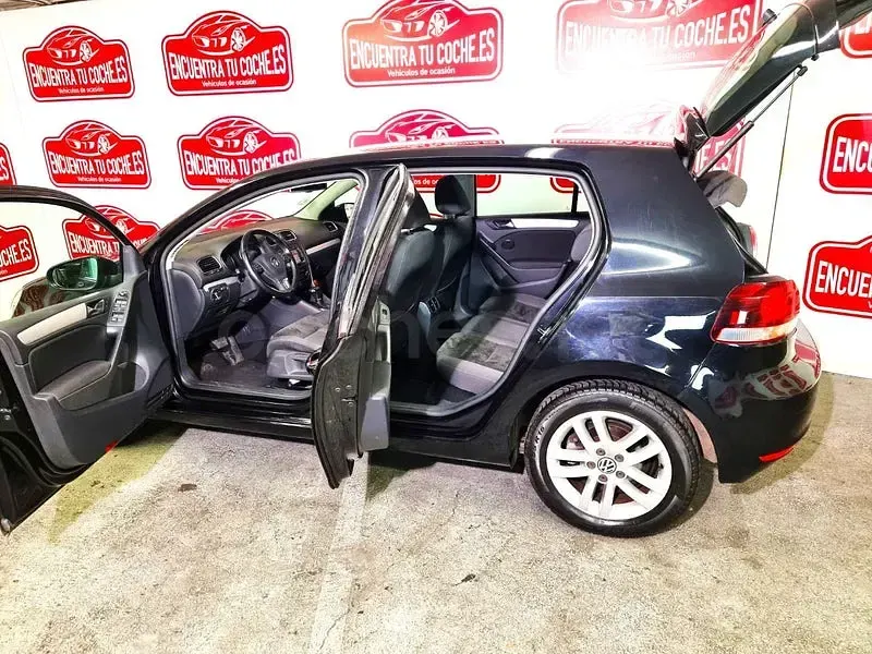 Usado VW Golf VI Sport 122 CV (89 kW) 2010 Negro Utilitario