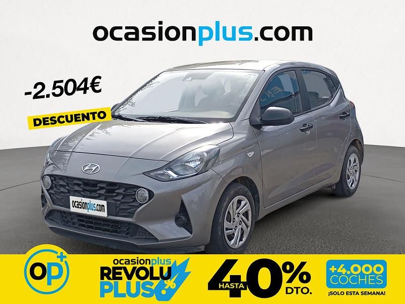 Usado Hyundai i10 67 CV (49 kW) 2022 Gris / plata Utilitario