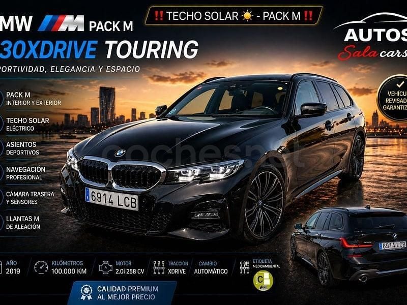 Używany BMW 330 258 KM (189 kW) 2019 Czarny Kombi