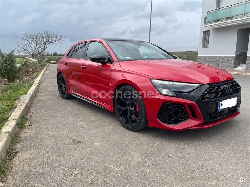 Rojo Usado 2022 Audi RS3 Sportback Utilitario | 63.500 € (Un poco caro) - Imagen 1/4