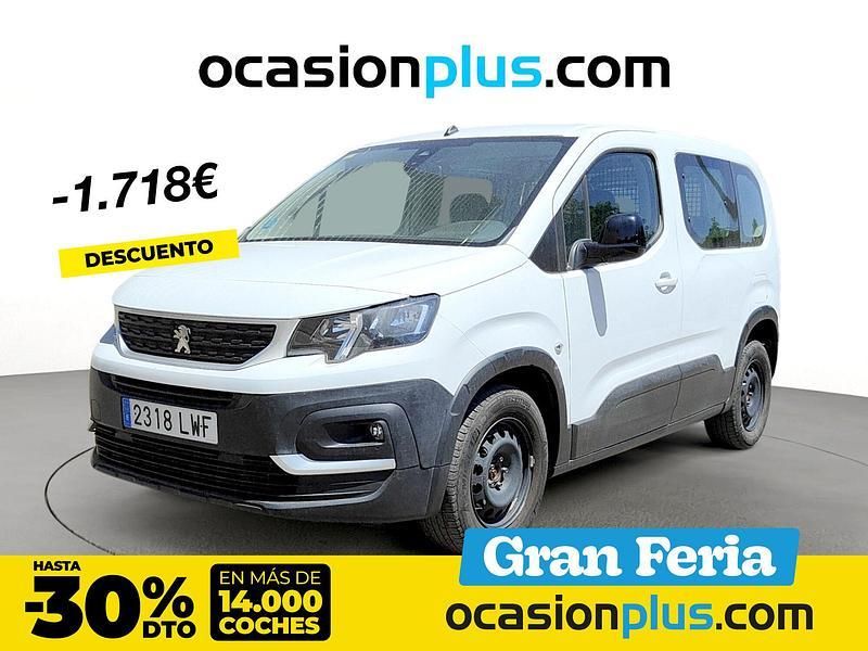 Blanco Usado 2022 Peugeot Rifter Business-Line Monovolumen | 18.900 € (Buen precio) - Imagen 1/4