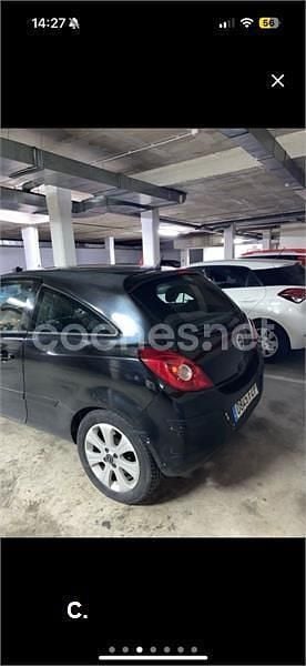Usado Opel Corsa Enjoy 80 CV (58 kW) 2007 Negro Utilitario
