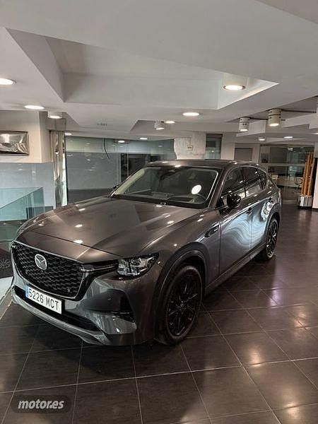 Gris Usado 2022 Mazda CX-60 Homura-Line SUV | 44.990 € (Un poco caro) - Imagen 1/4