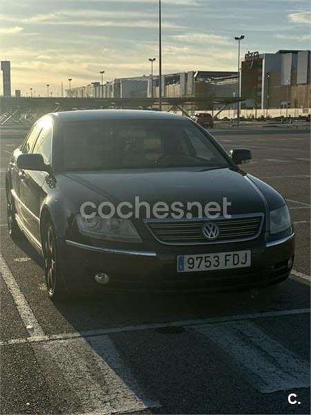 Usado VW Phaeton 225 CV (165 kW) 2006 Negro Berlina