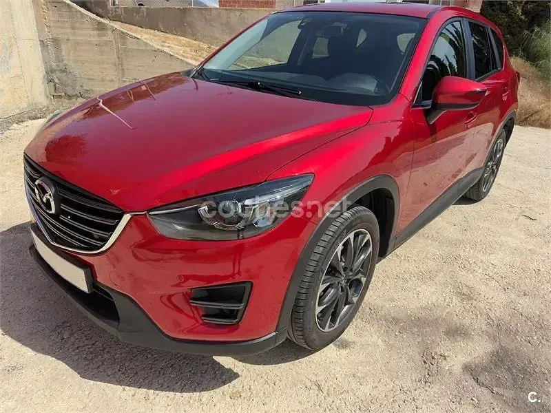 Usado Mazda CX-5 Edition 150 CV (110 kW) 2017 Granate SUV