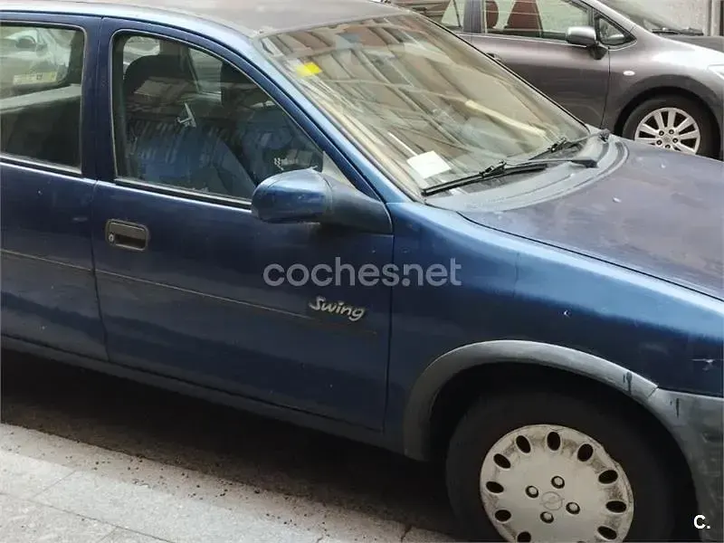 Usado Opel Corsa Swing 45 CV (33 kW) 1994 Azul Utilitario