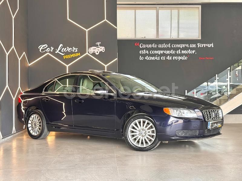 Usado Volvo S80 Summum 238 CV (175 kW) 2008 Azul Berlina