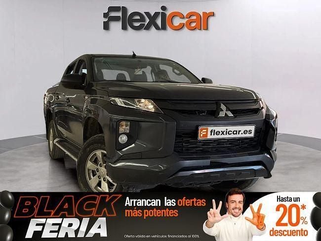 Negro Usado 2021 Mitsubishi L200 Recogida | 22.990 € (Precio justo) - Imagen 1/4