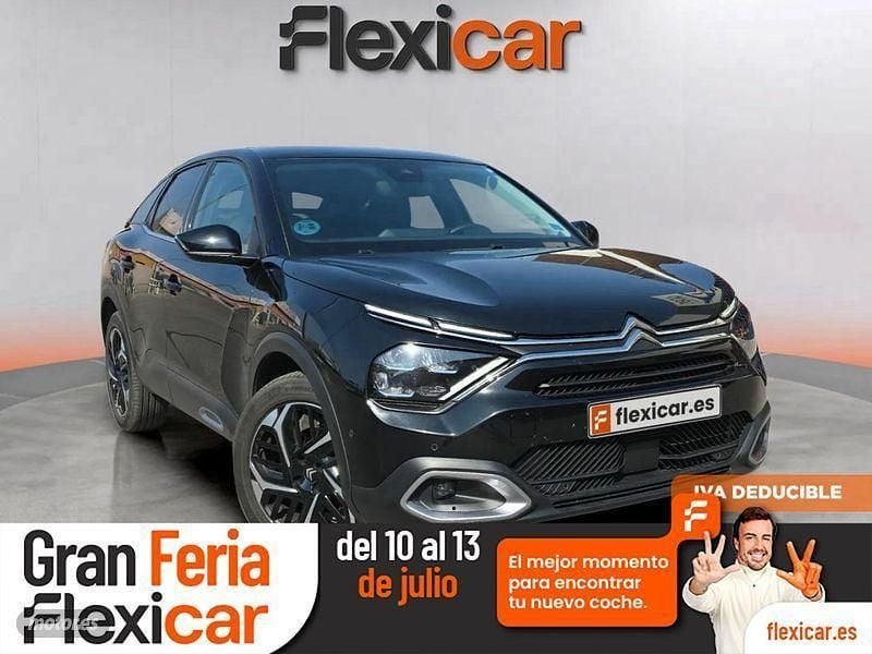 Negro Usado 2024 Citroën C4 PureTech Berlina | 19.490 € (Precio justo) - Imagen 1/4