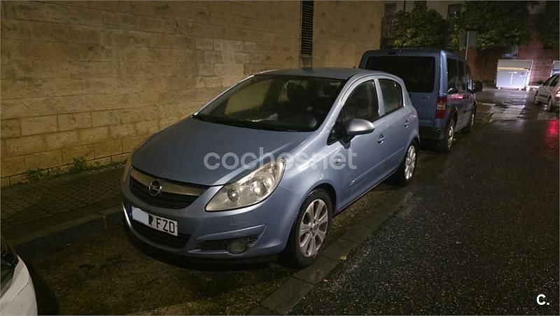 Usado Opel Corsa Enjoy 75 CV (55 kW) 2008 Azul Utilitario