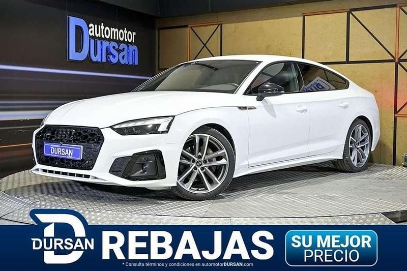 Usado Audi A5 Sportback S-Line 204 CV (150 kW) 2022 Blanco Utilitario