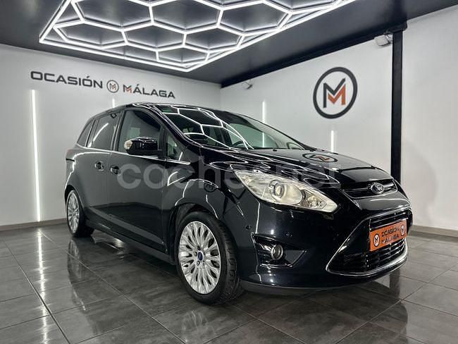Usado Ford Grand C-Max Trend 125 CV (91 kW) 2014 Negro Monovolumen
