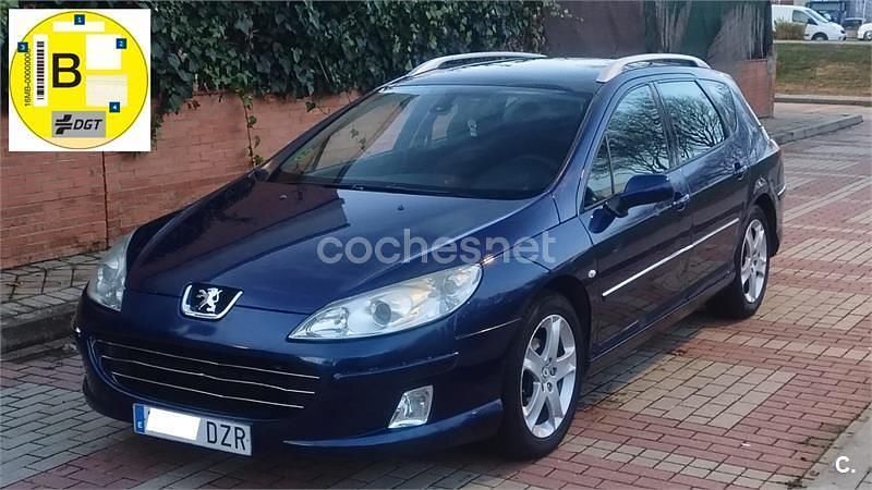 Azul Usado 2006 Peugeot 407 Sport Familiar | 2290 € (Buen precio) - Imagen 1/4