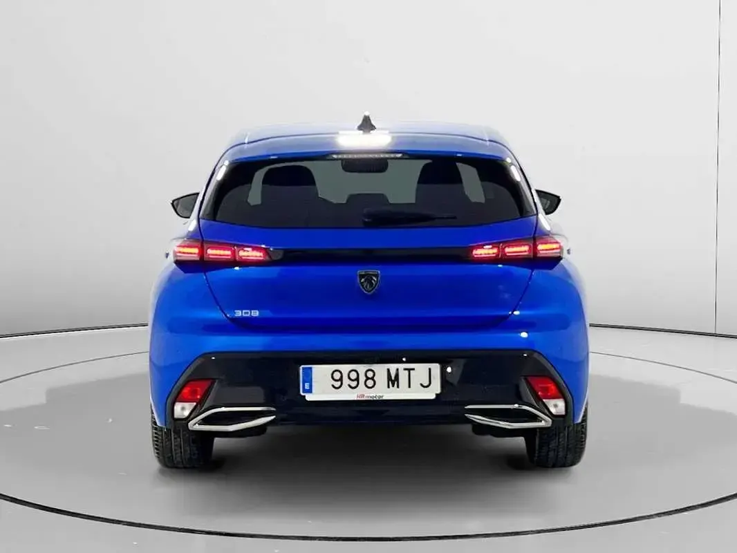 Usado Peugeot 308 Allure 131 CV (96 kW) 2024 Azul Utilitario