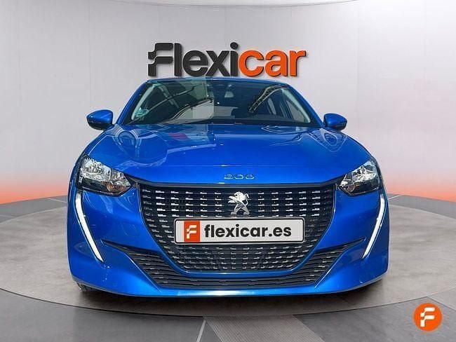 Usado Peugeot 208 Allure 100 CV (73 kW) 2019 Azul Utilitario