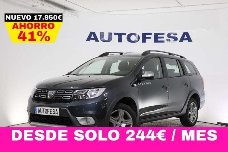 Negro Usado 2019 Dacia Logan MCV Stepway Familiar | 10.650 € (Precio justo) - Imagen 1/4